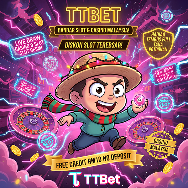 TTBET: Online Casino Malaysia Slot Game Site Free Credit Rm10 No Deposit
 image 1